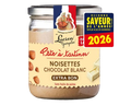 Haselnuss-Weiße Schokolade-Aufstrich - Pâte à tartiner - 400g ohne Palmöl