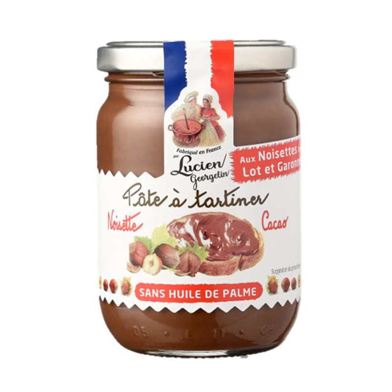 Haselnuss-Kakao-Aufstrich - Pâte à tartiner - 280g ohne Palmöl